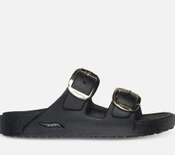 SKECHERS Foamies: Arch Fit Cali Breeze - Gold Star BLK New