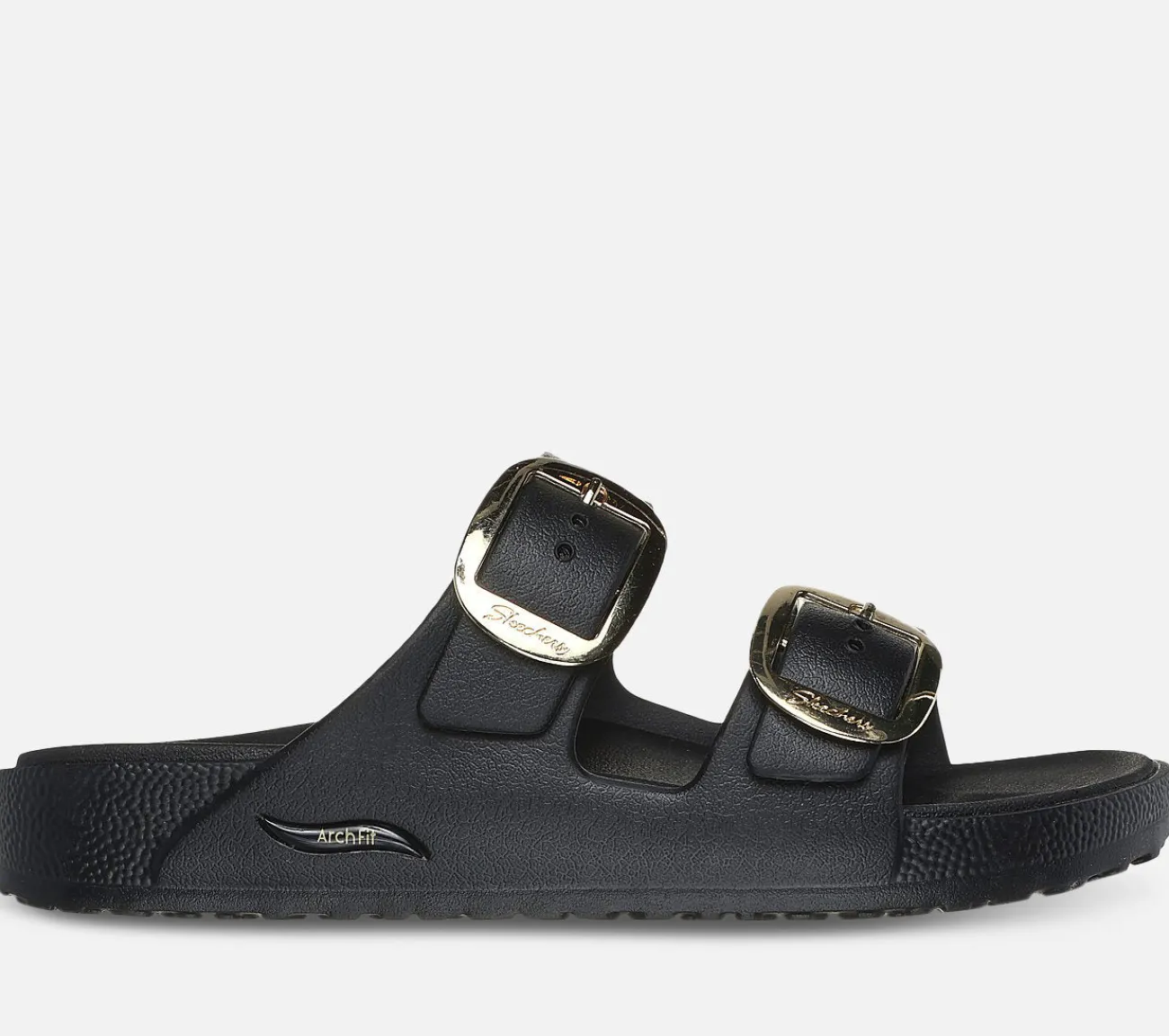 SKECHERS Foamies: Arch Fit Cali Breeze - Gold Star BLK New