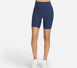 SKECHERS GO FLEX Rib High Waisted 8" Bike Short NVY Discount
