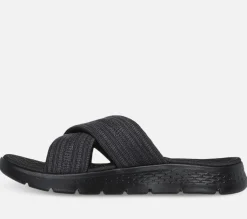 SKECHERS GO WALK Flex - Impressed BKGY Hot