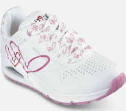 SKECHERS JGoldcrown: Uno - Twin Hearts WRPK Best