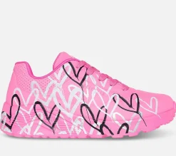 SKECHERS JGoldcrown: Uno Lite - Metallic Love HPMT Best