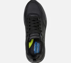 SKECHERS Relaxed Fit: Benago - Waterproof BKGY Best