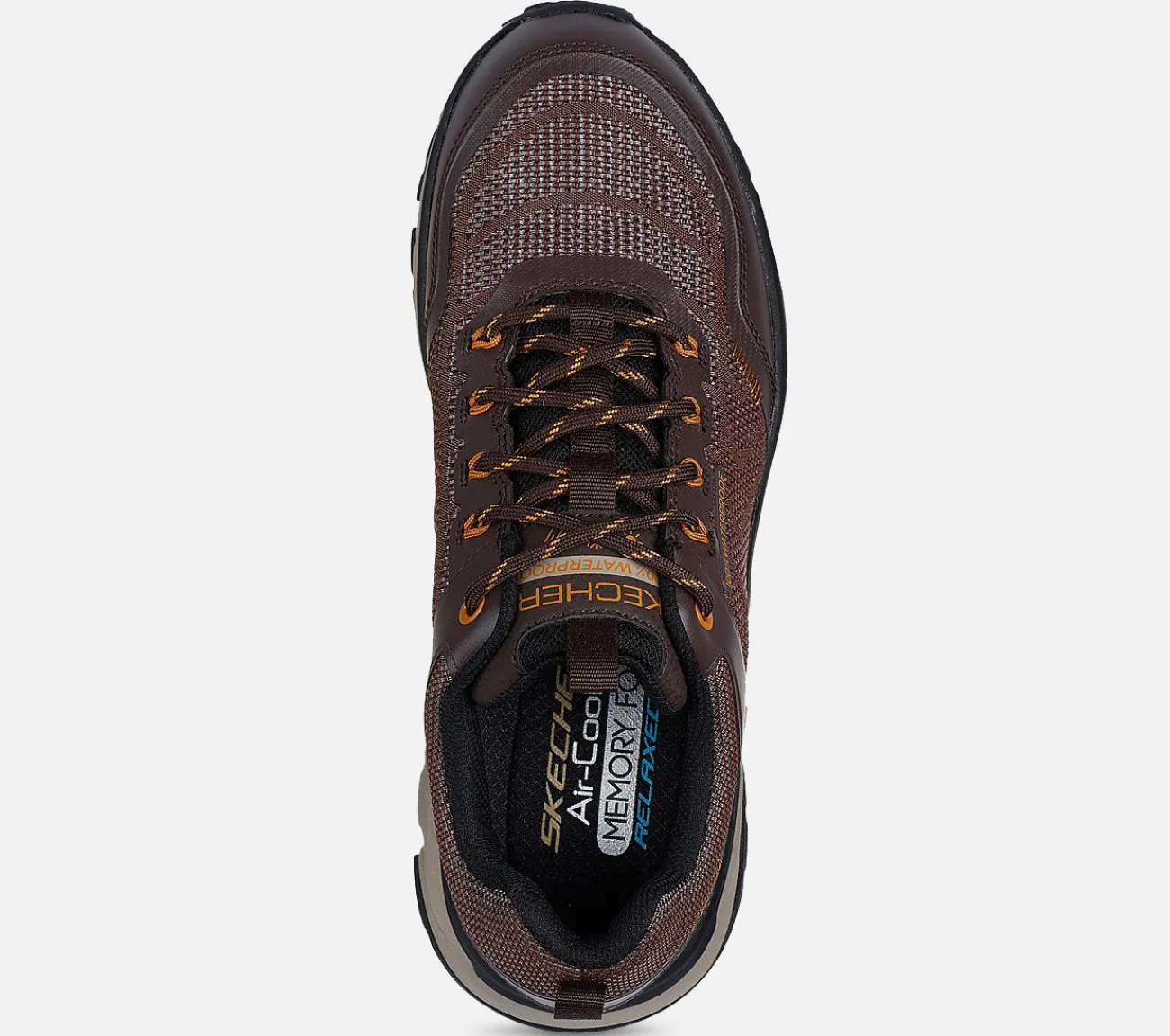 SKECHERS Relaxed Fit: D'Lux Journey - Defender Stitch - Waterproof BRN Best