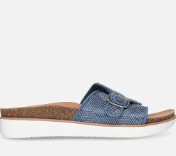 SKECHERS Relaxed Fit: Lifted Comfort - Restless Wave NVY Fashion