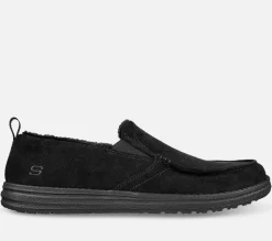 SKECHERS Relaxed Fit: Melson - Willmore BLK Discount