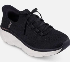 SKECHERS Relaxed Fit: Slip-ins: D'Lux Walker 2.0 - Thrill Movement BKTN New