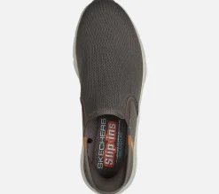 SKECHERS Relaxed Fit: Slip-ins: D'Lux Walker 2.0 - Reeler BRN Hot