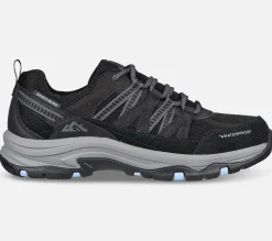 SKECHERS Relaxed Fit Trego Lookout Point Waterproof BKBL Outlet