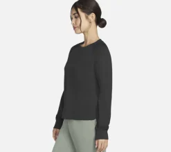 SKECHERS SKECHLUXE ELEVATE Crewneck BLK Discount
