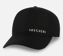 SKECHERS Skech-Shine Foil Baseball Hat BLK Outlet
