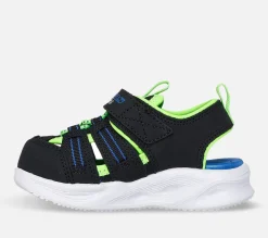 SKECHERS S-Lights: Sola Glow Sandal BKLM Discount