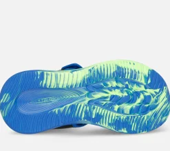 SKECHERS S-Lights: Sola Glow Sandal - Fusion Brights BKBL Discount