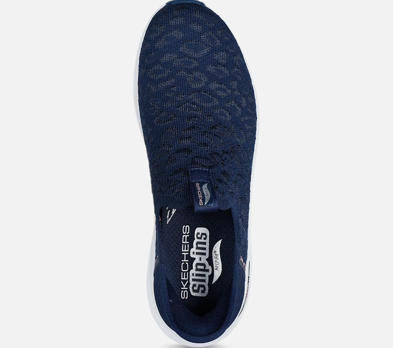 SKECHERS Slip-ins: Arch Fit 2.0 - Cheetah Chic NVY Best