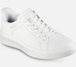 SKECHERS Slip-ins: Court Break - Double Vented WHT Fashion