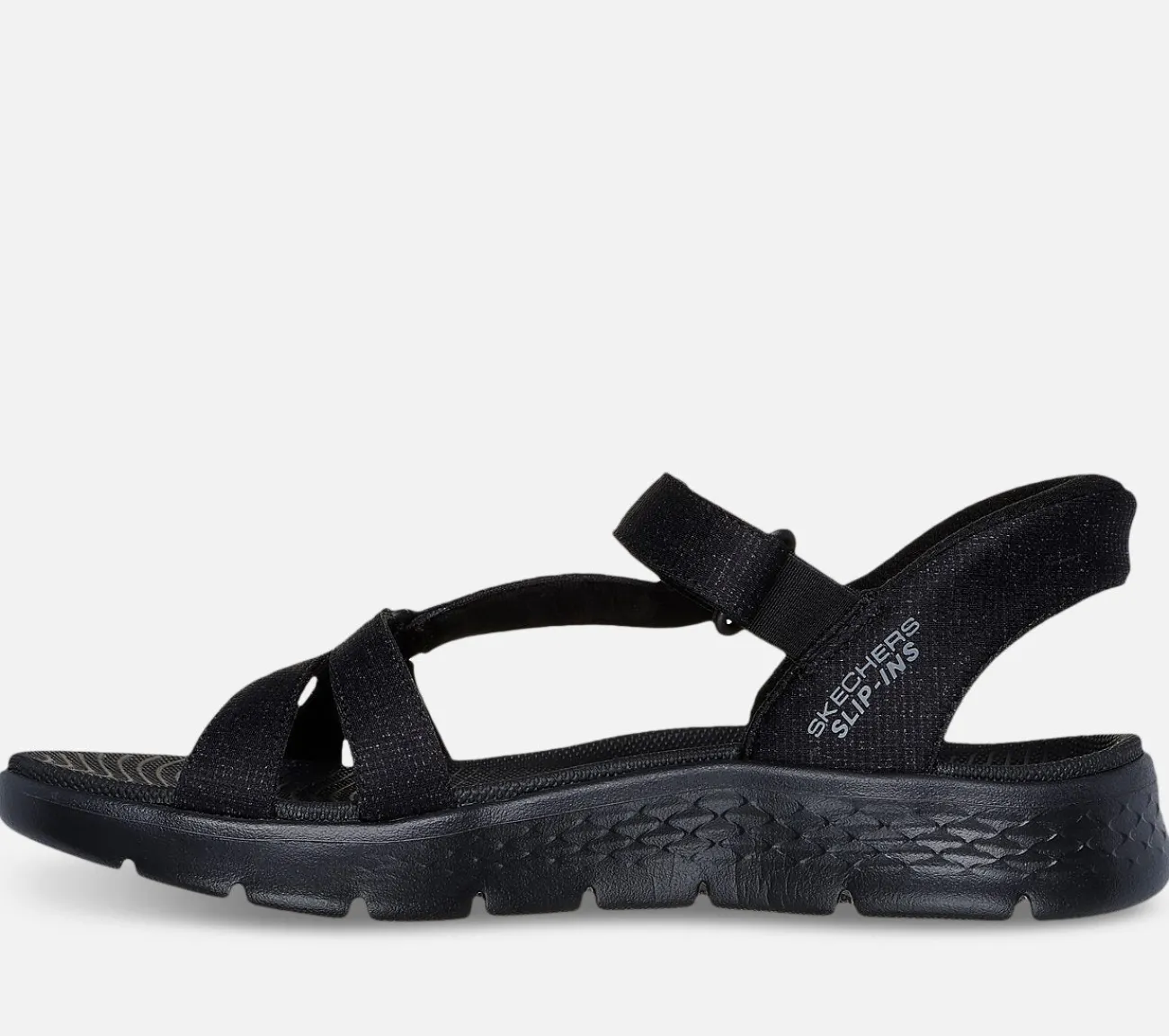 SKECHERS Slip-ins: GO WALK Flex Sandal - Illuminate BBK Sale