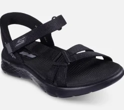 SKECHERS Slip-ins: GO WALK Flex Sandal - Illuminate BBK Sale