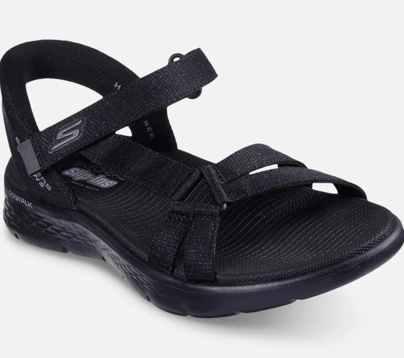 SKECHERS Slip-ins: GO WALK Flex Sandal - Illuminate BBK Sale