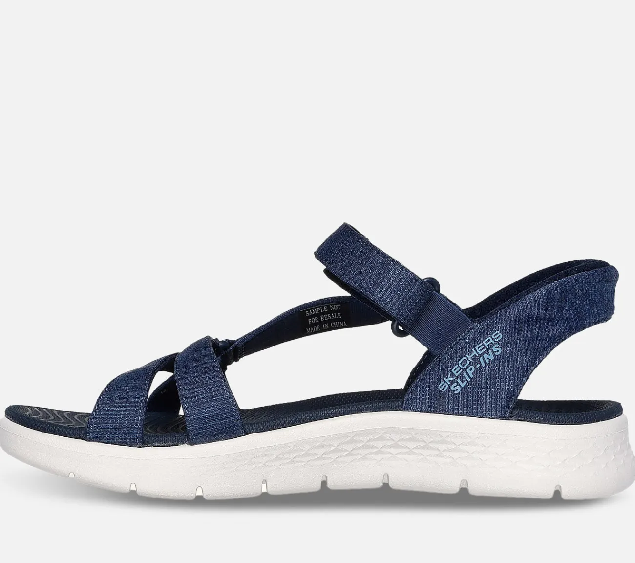 SKECHERS Slip-ins: GO WALK Flex Sandal - Illuminate NVY Discount