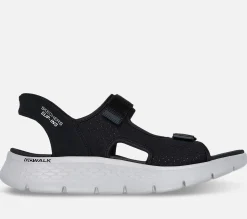 SKECHERS Slip-ins: GO WALK Flex Sandal - Easy Entry BKGY Outlet