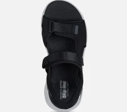 SKECHERS Slip-ins: GO WALK Flex Sandal - Easy Entry BKGY Outlet
