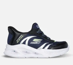 SKECHERS Slip-ins: S-Lights: Meteor-Lights - Brisk-Beams NVBK New
