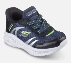 SKECHERS Slip-ins: S-Lights: Meteor-Lights - Brisk-Beams NVBK New