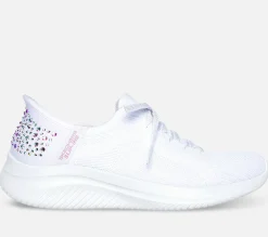 SKECHERS Slip-ins: Ultra Flex 3.0 - Shining Glitz WHT Fashion