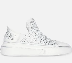 SKECHERS Snoop Dogg: Slip-ins: Snoop One - Rhine-Stoned WHT Clearance