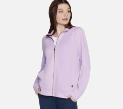 SKECHERS The Hoodless Hoodie GO WALK Everywhere Jacket BKMT Sale