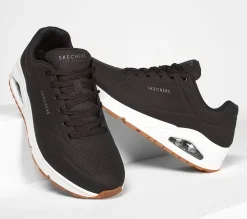 SKECHERS Uno - Stand On Air BLK New