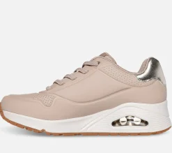 SKECHERS Uno - Shimmer Away NUDE Best