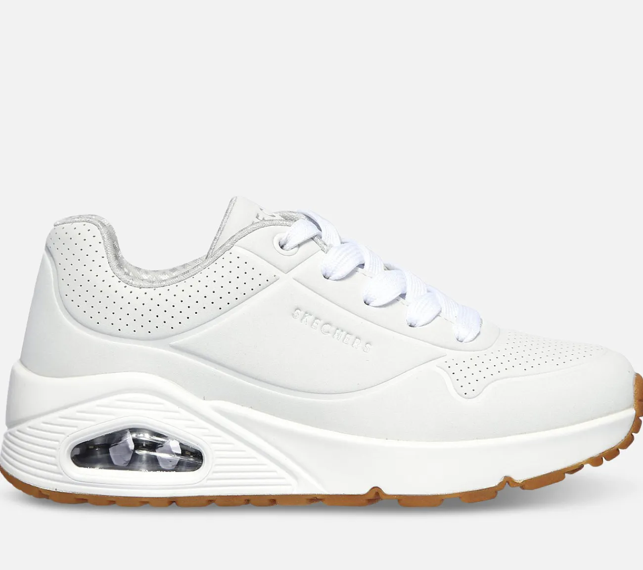 SKECHERS Uno - Stand on air WHT Clearance