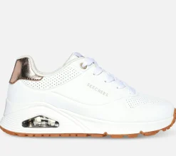 SKECHERS Uno Gen1 - Shimmer Away WHT Hot