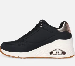 SKECHERS Uno Wedge - HI Steps BLK Discount