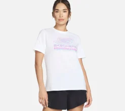 SKECHERS Velocity Tee WHT Fashion