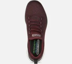 SKECHERS Wide Fit: Flex Advantage 4.0 - Contributor BURG Hot