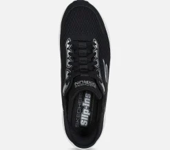 SKECHERS Wide Fit: Slip-ins: GO RUN Consistent 2.0 - Empowered BKW Discount