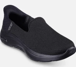 SKECHERS Wide Fit: Slip-ins: GO WALK Arch Fit 2.0 - Delara BBK New