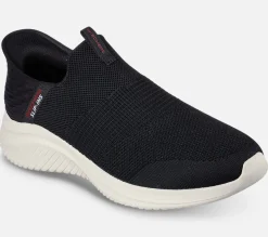 SKECHERS Wide Fit: Slip-Ins: Ultra Flex 3.0 - Smooth Step BLK Outlet