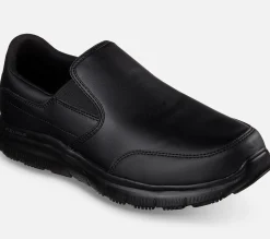 SKECHERS Work: Relaxed Fit: Flex Advantage SR - Bronwood BLK Best