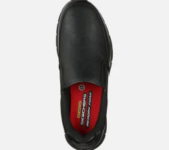 SKECHERS Work Relaxed Fit: Nampa - Groton SR BLK Sale