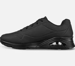 SKECHERS Work: Relaxed Fit: Uno Sr - Suta BLK Fashion